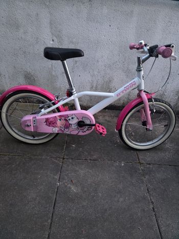 Velo fille 16 pouce