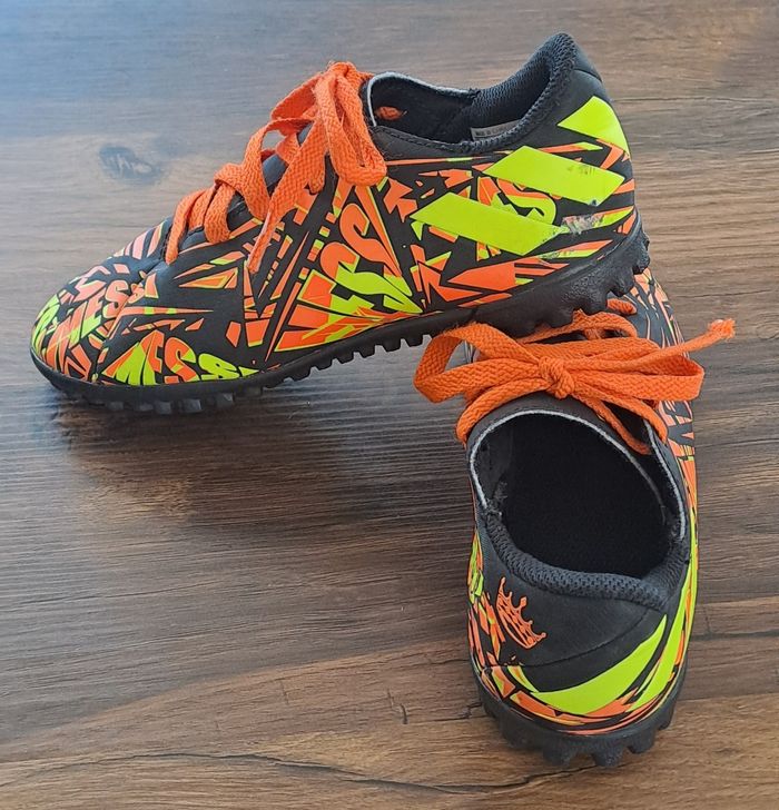 Chaussures ou crampons football enfants taille 33 Adidas Nemeziz Messi Rey Del Balon - photo numéro 8