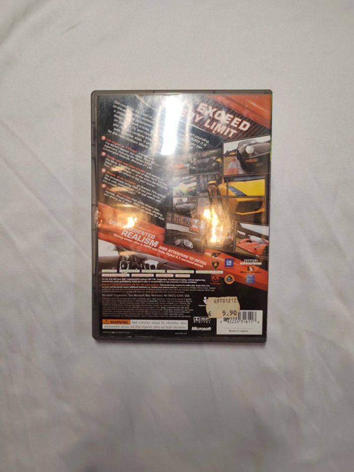 Xbox 360 project gotham racing 3 classics pgr3 fonctionne avec notice - photo numéro 3