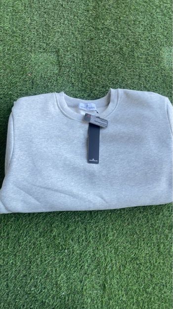 Sweat gris Stone Island crewneck – neuf avec étiquette