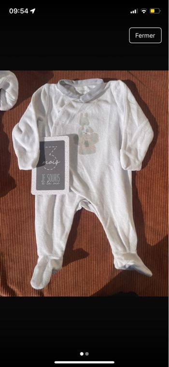 Pyjama chaud obaibi 3 mois