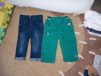 Pantalons 9 mois