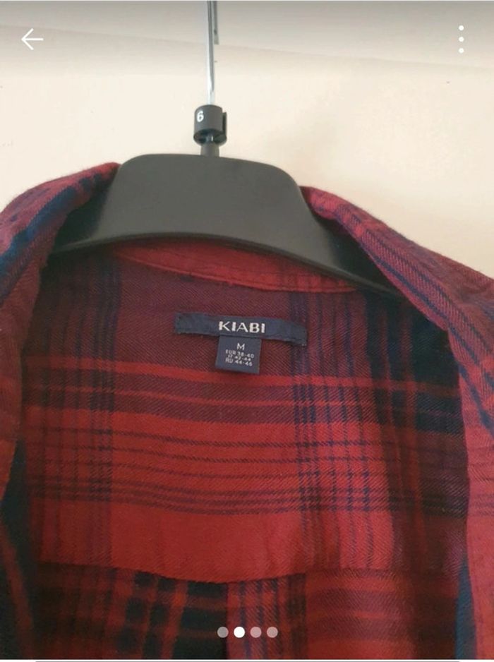 Chemise à carreaux femme t.36 - photo numéro 2