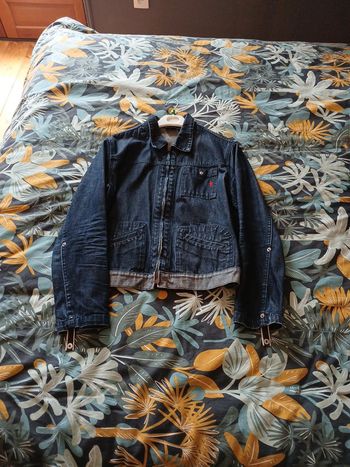 Veste en jeans vintage teddy smith femme
