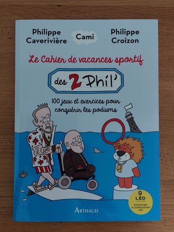 Le cahier de vacances sportif des 2 phil' - Arthaud