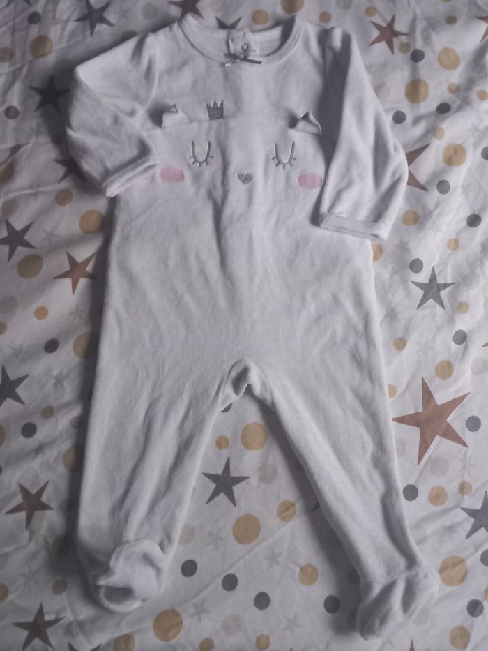 Pyjama velours 6 mois
