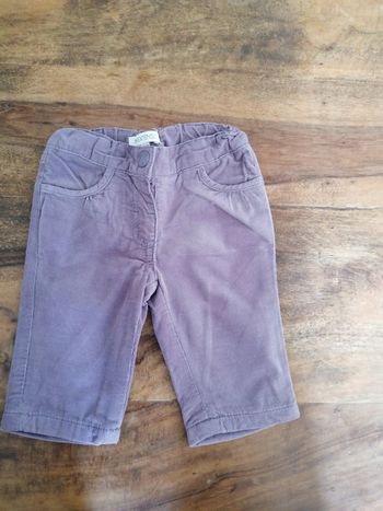 Pantalon fille 3-6 mois