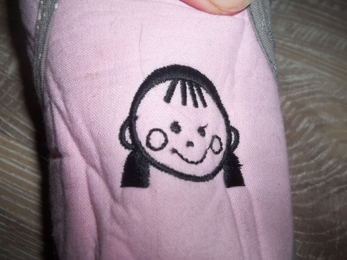 Chaussons hauts zippés rose et gris 30 (Ch15) - photo numéro 3