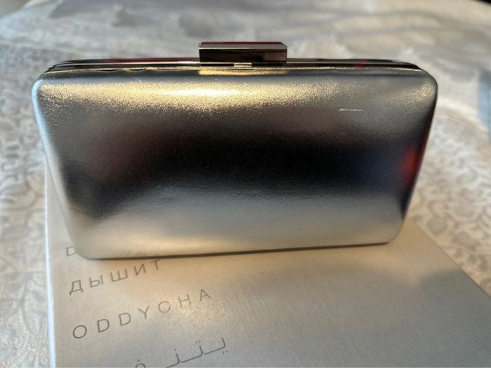 Pochette/ sac argenté