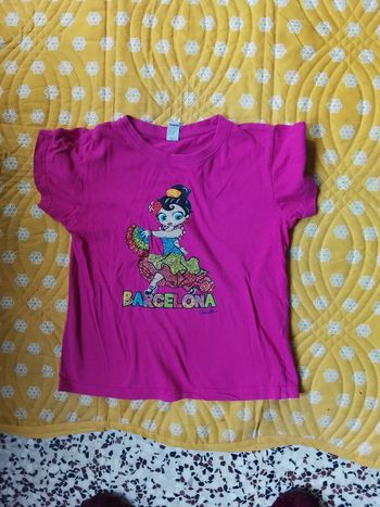 Tee shirt fille 7/8 ans