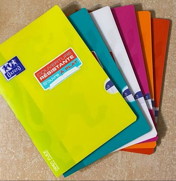 Lot cahier Oxford 21x29,7 cm - 96 pages