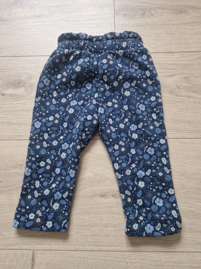 Pantalon chaud bébé fille Tape à l'oeil 9 mois - photo numéro 3