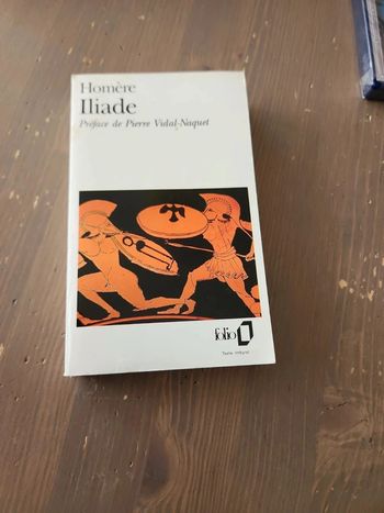 Livre L'iliade Homère - Folio