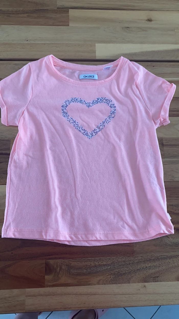 T-shirt rose fluo 💓