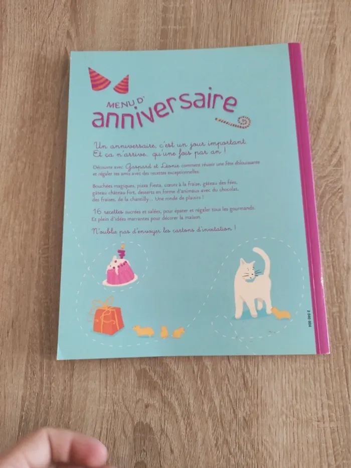 Livre recette anniversaire édition atlas - photo numéro 2