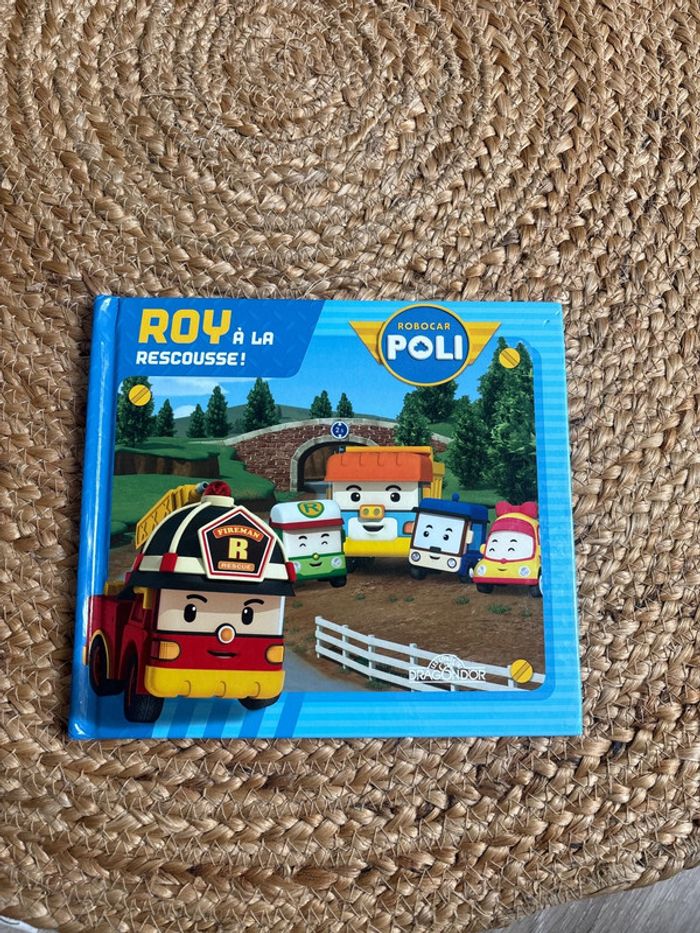 Livre robocar poli Roy à la rescousse