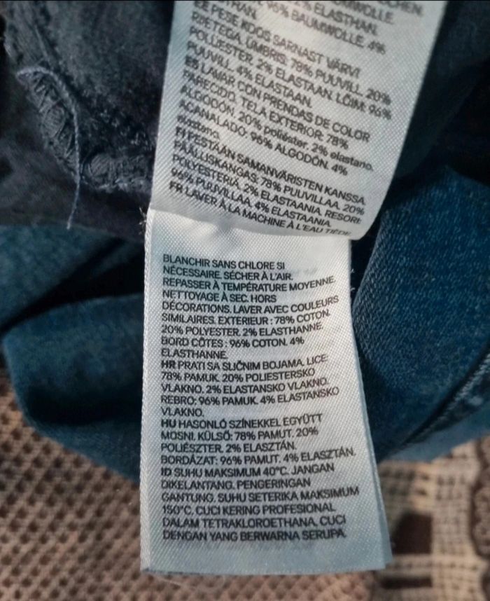 Jeans de grossesse marine Super Skinny taille 38 - photo numéro 8