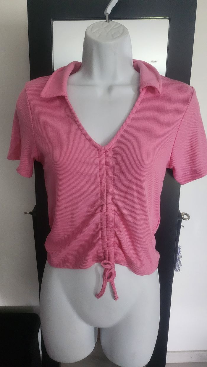 Petit haut col chemise