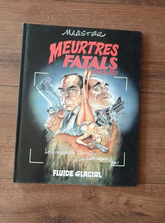 Bande dessinée Meurtres Fatals graves