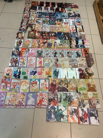 Lot de 126 Mangas pas de double