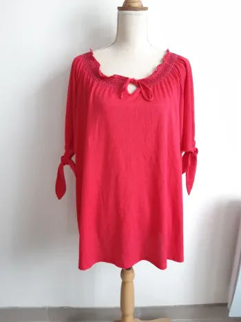 Blouse manches courtes Gémo T54/56