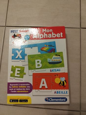 Jeu educatif Mon Alphabet 3-5 ans Clementoni