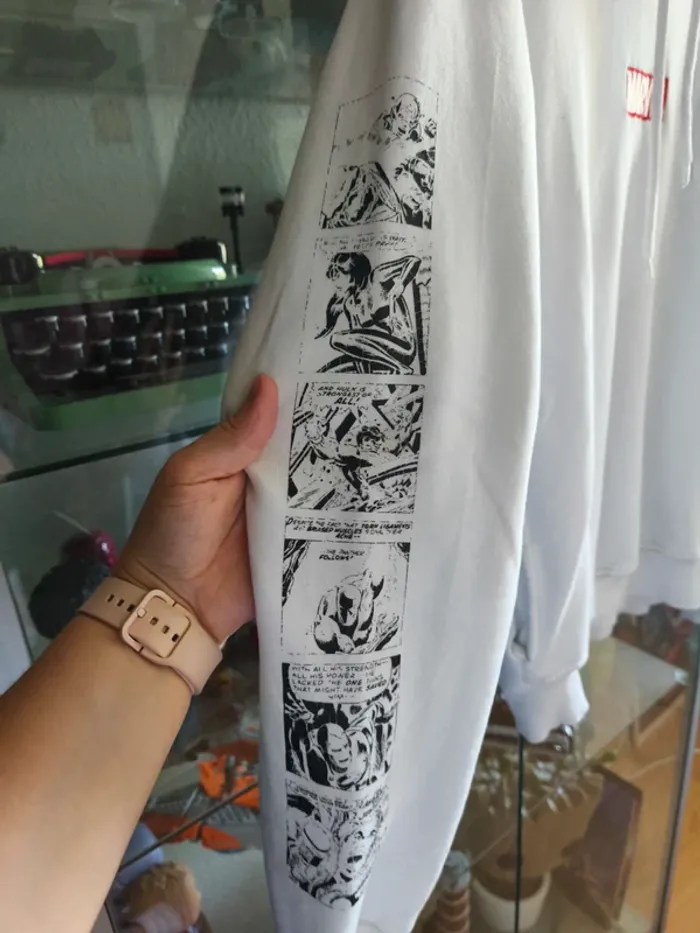 Sweat à capuche hoodie Marvel unisexe - photo numéro 3