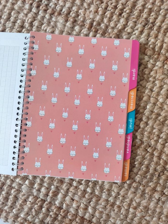 Cahier de texte fille - photo numéro 3