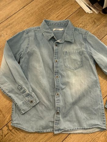 Chemise en jean 4 ans