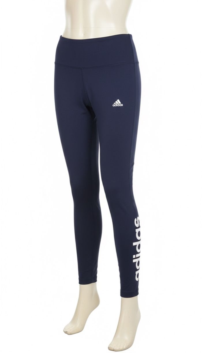 Neuf avec étiquette - Adidas - Legging Essentials Linear - Taille S - Bleu Marine (Legend Ink)
