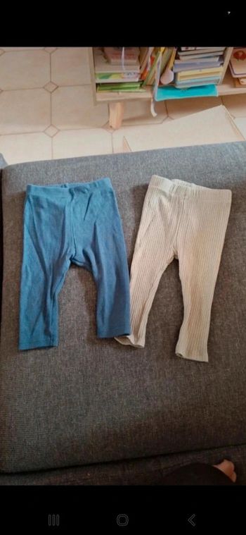 Lot de leggings Kiabi 9mois 71cm 👻