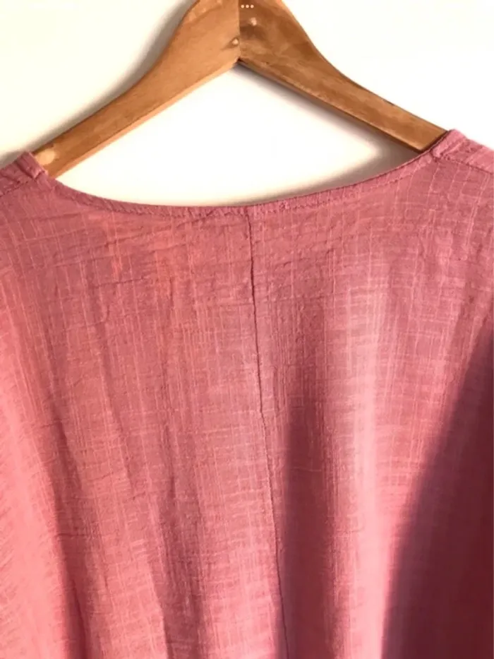 Haut léger manches longues rose taille unique neuf avec étiquettes - photo numéro 7