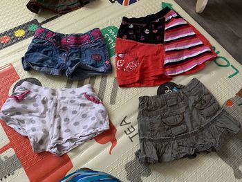 Lot shorts et jupes