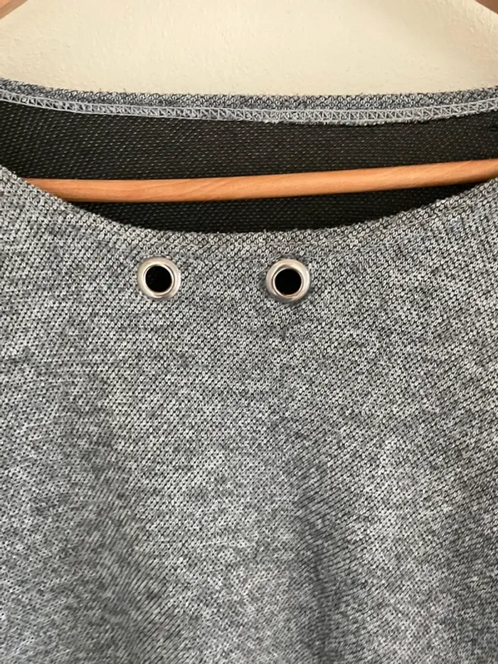 #Pull gris 🍀 - photo numéro 5