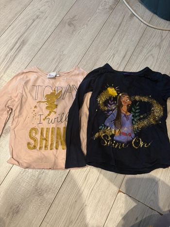 Lot haut manche longue