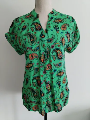 Tunique manches à revers Anna Karel Taille 36 Promo