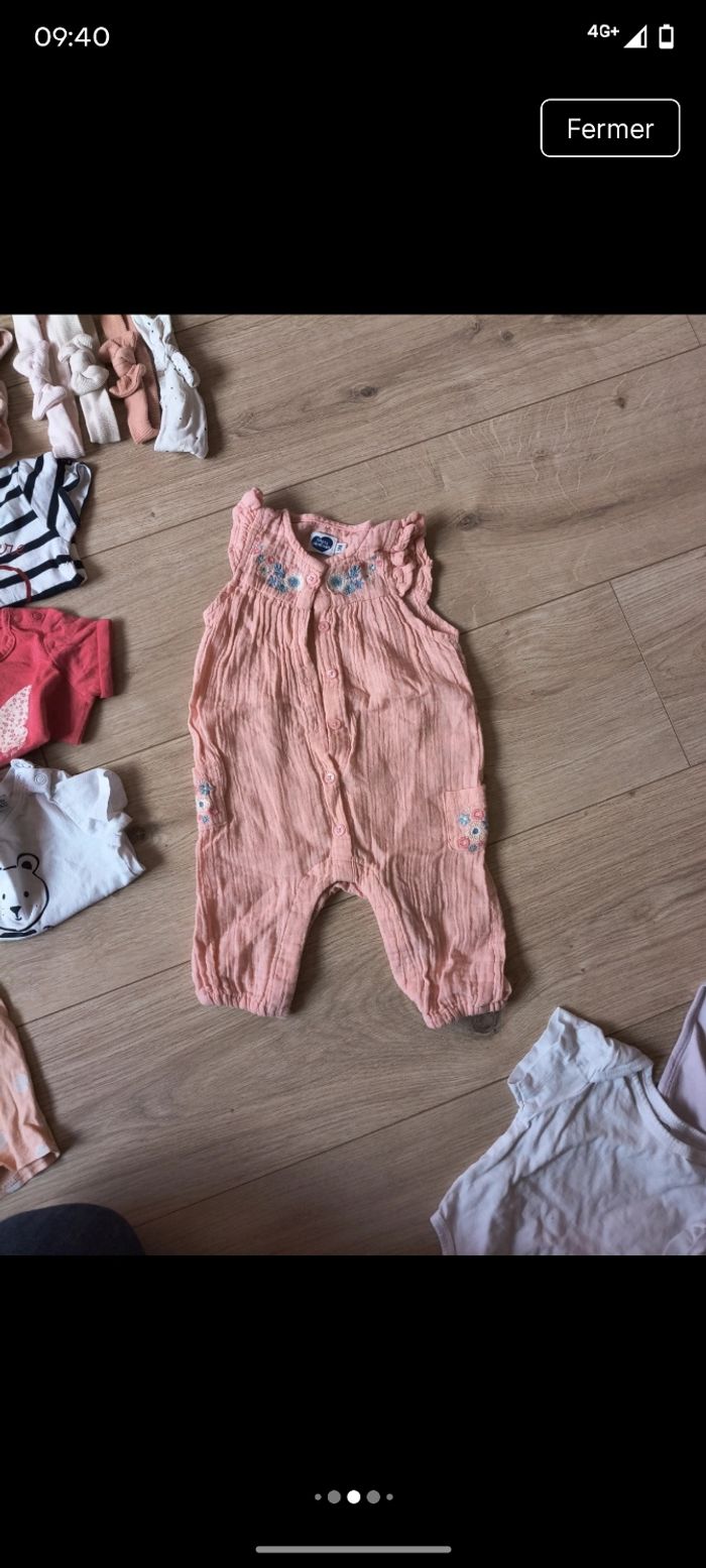Lot vêtements bébé fille taille 3 mois - photo numéro 4