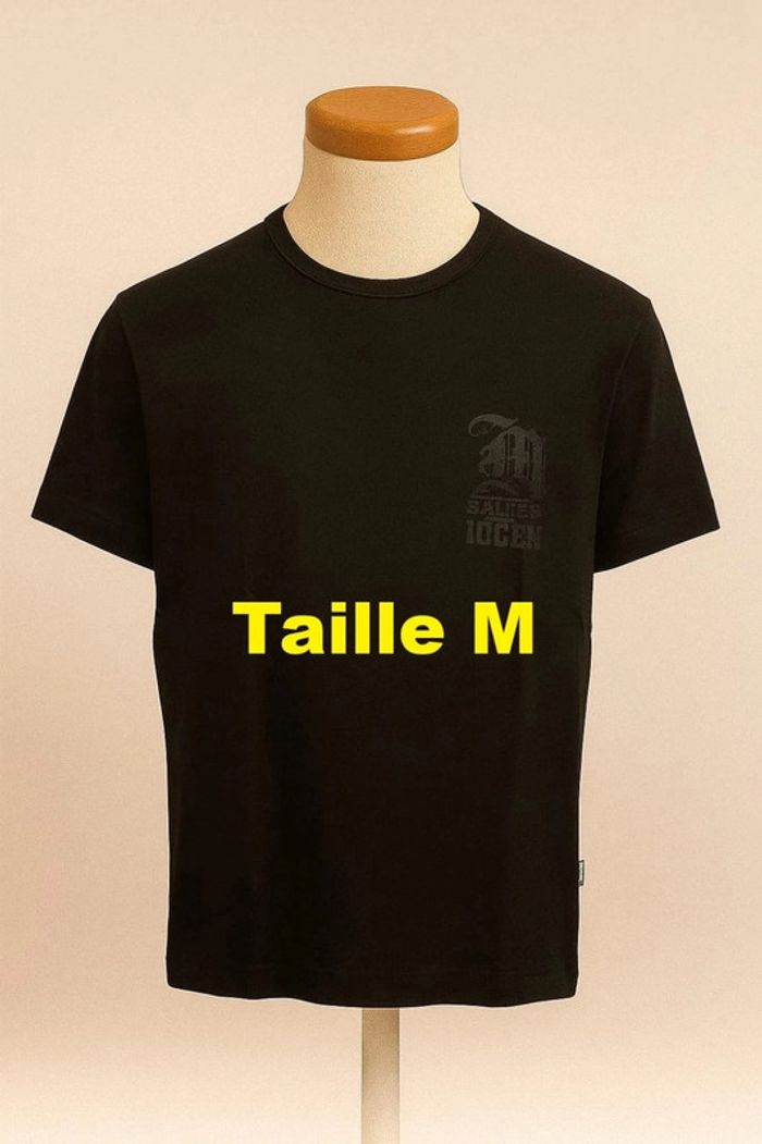 Tee shirt manche courte noir Mexx Taille M