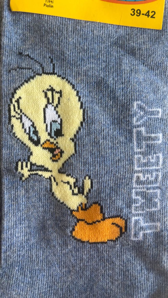 🧦 Chaussettes Titi Looney Tunes 🧦 - photo numéro 3