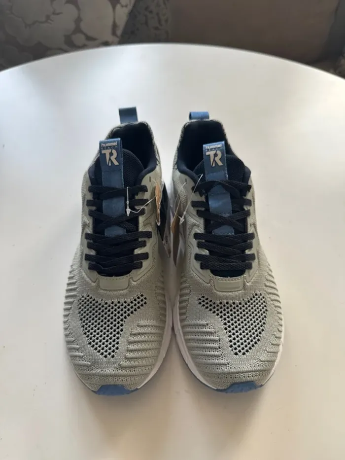 Baskets Hummel Taille 42 – Gris / Bleu – Running Légères - photo numéro 3