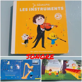 Mes petites découvertes sonores 🎻 Je découvre les instruments 🎺
