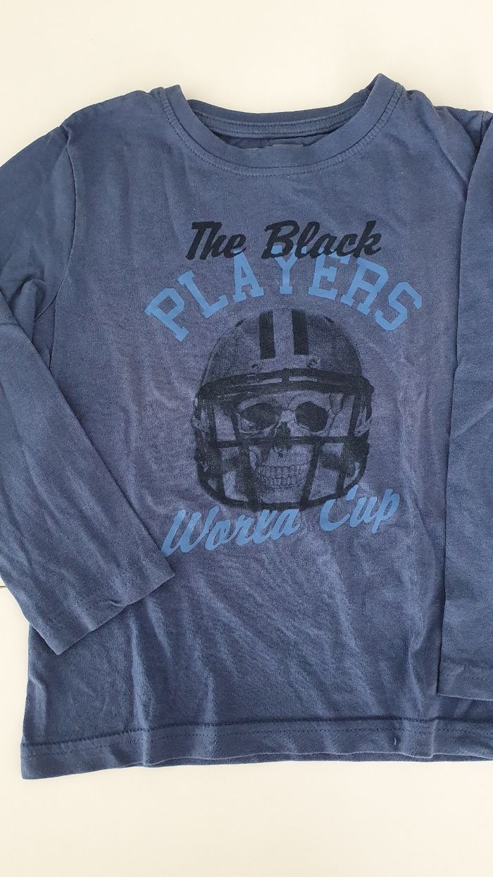 T shirt bleu en 5 ans - photo numéro 2