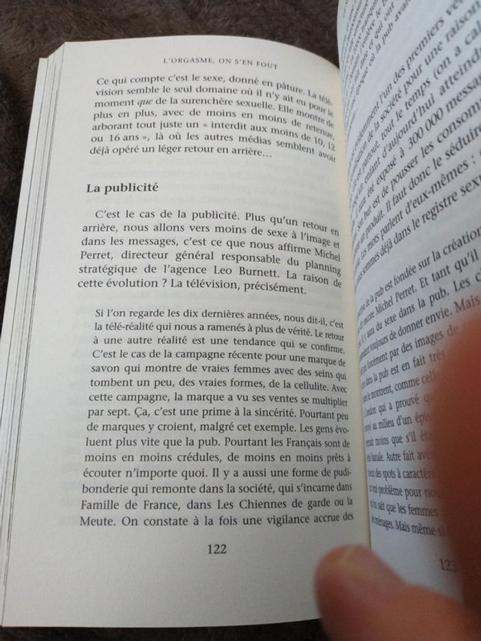 Livre de Sophie bramly l'orgasme on s'en fout - photo numéro 3