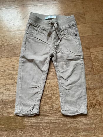 Pantalon 24 mois Velours fin beige Gemo /2 ans