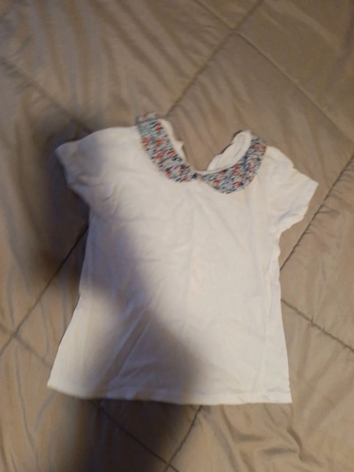 T-shirt col claudine taille 3 ans - photo numéro 3