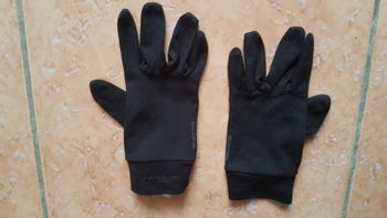 Gants fille 12 ans noirs Wed'ze