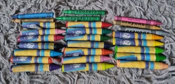 Lot crayons gras