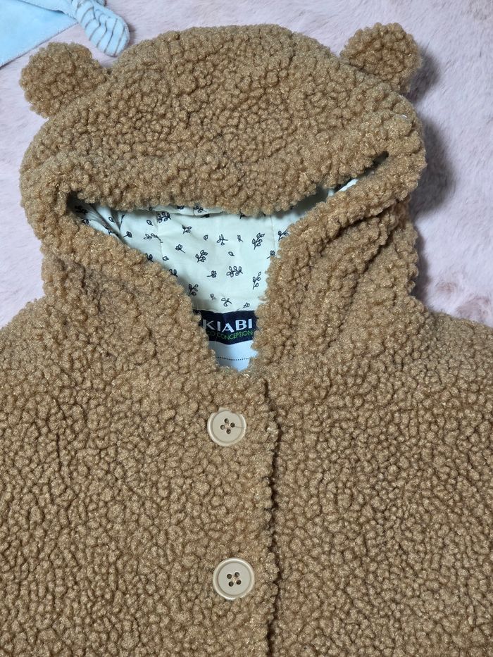 🐻 Manteau Teddy Bébé 3 mois - photo numéro 2