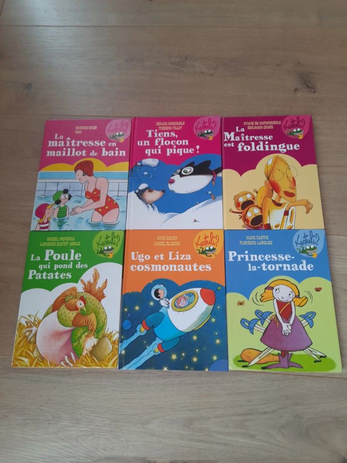 Lot de 6 lire kestulie