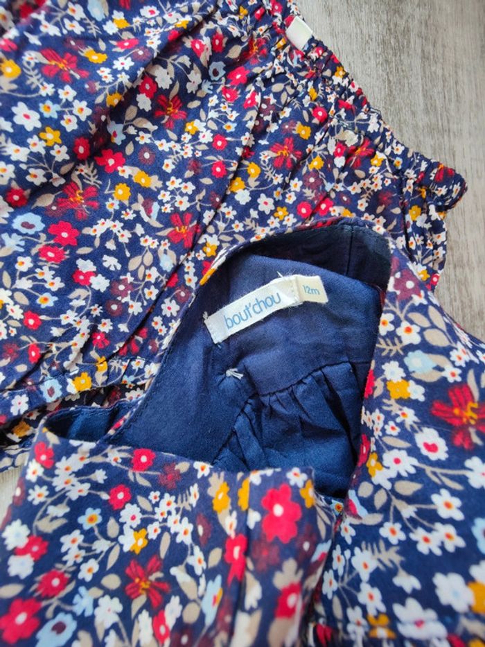 Robe fleurie avec bloomer 🌸 12m - photo numéro 6